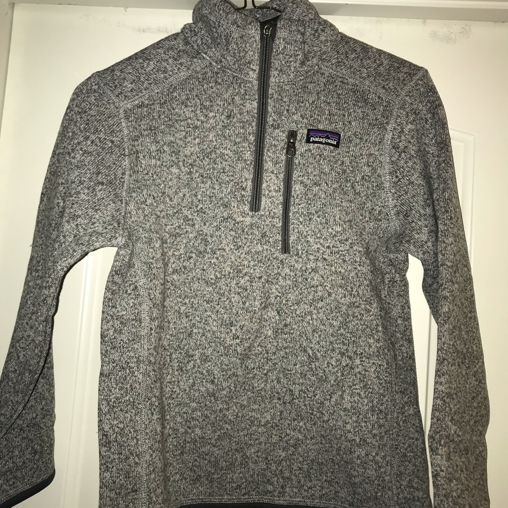Patagonia boys better sweater 1/4 zip. Never used.